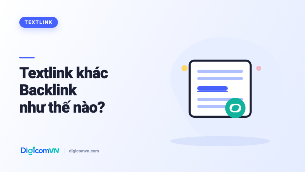 Textlink khác Backlink như thế nào?
