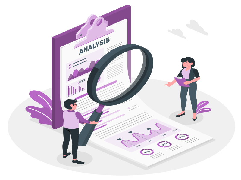 Minh hoạ phân tích dữ liệu backlink profile khi audit