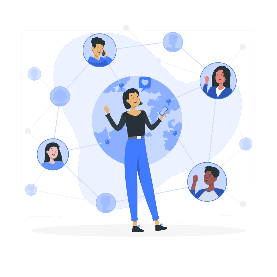 Minh hoạ xây thêm một tầng liên kết trỏ tới trang chứa backlink để đẩy nhanh việc index