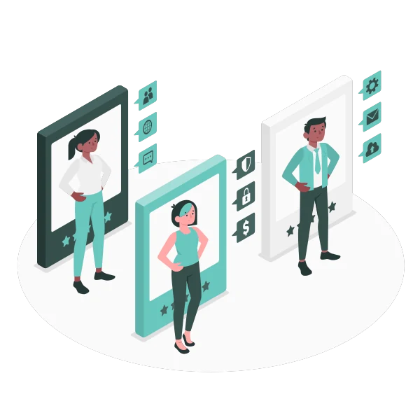 Ba hồ sơ đại diện ba trụ cột Experience, Expertise, Authoritativeness, Trust