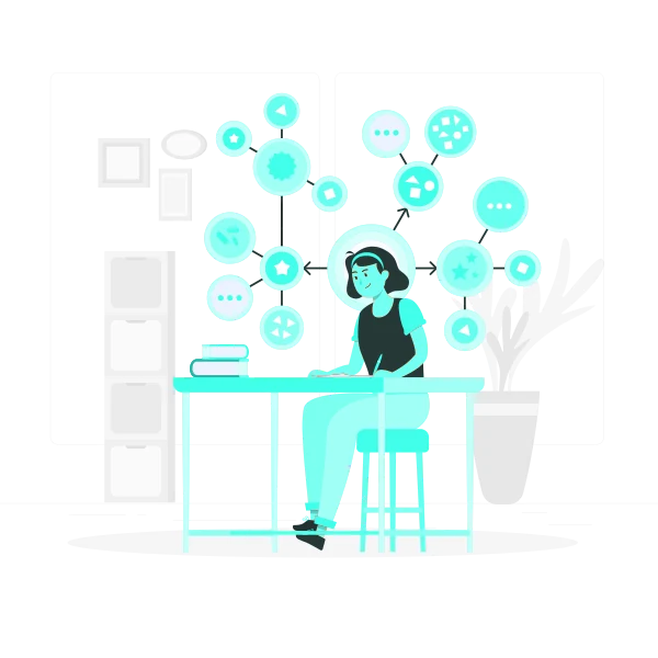 Minh hoạ 3 mô hình cấu trúc internal link trên website