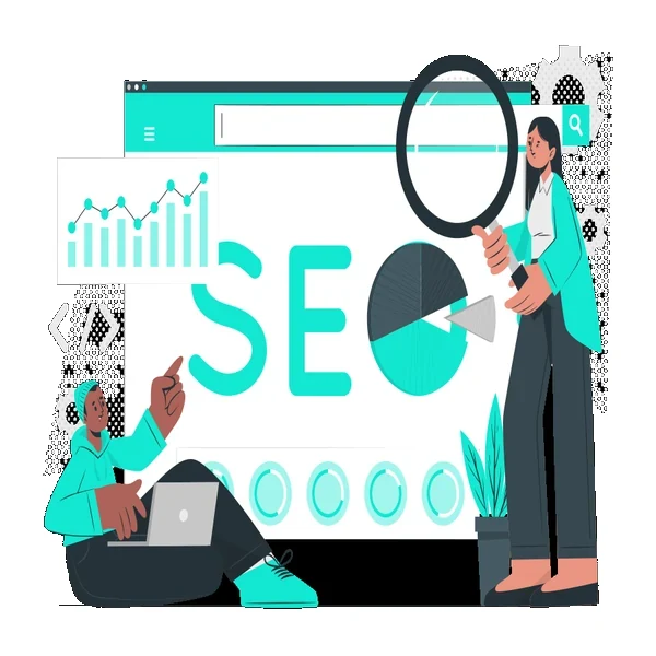 Minh hoạ đội ngũ phân tích kết quả tìm kiếm SEO