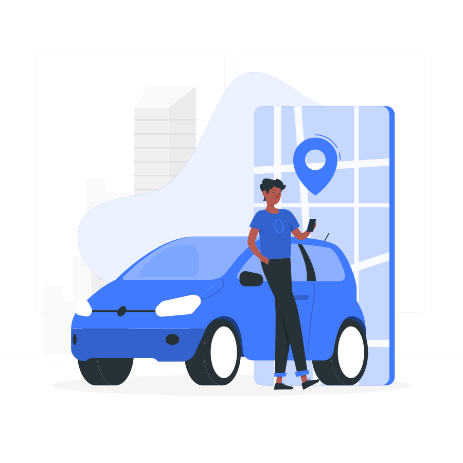 Minh hoạ trải nghiệm lái xe trong đô thị