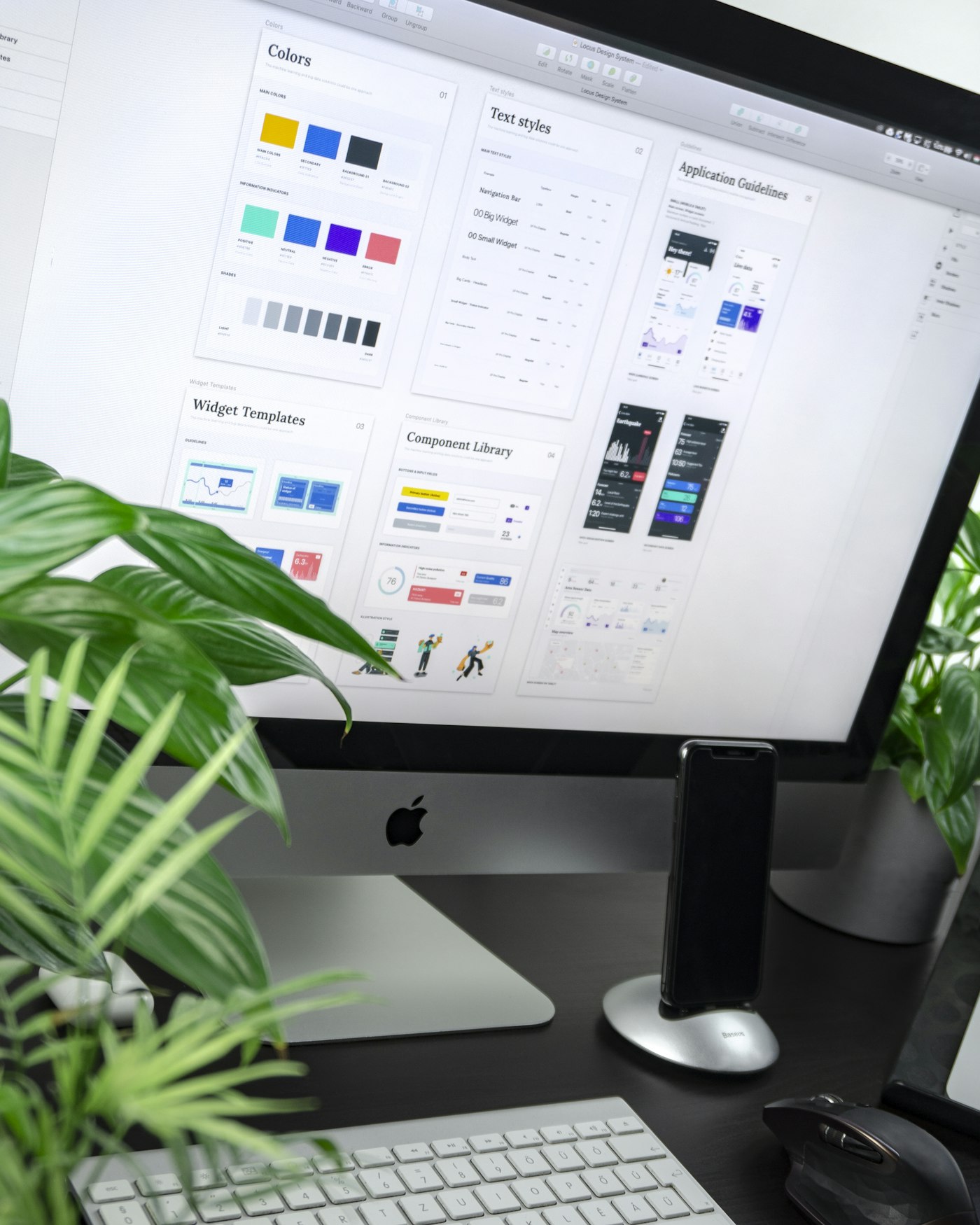 Màn hình thiết kế giao diện website trong khoá học Digicom